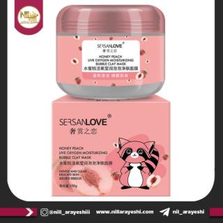 ماسک حبابی خاک رس و هلو سرسان لاو کد xg0681