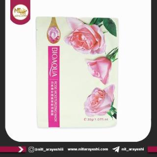 ماسک صورت ورقه ای گل رز بیوآکوا کد bqy2706