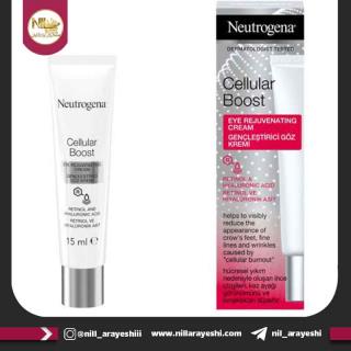 کرم جوان سازی دور چشم حاوی هیالورونیک اسید و رتینول نوتروژینا