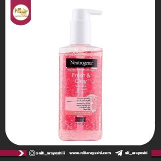 ژل شستشو صورت پمپی فرش اند کلیر نوتروژینا