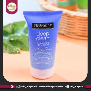 اسکراب لایه بردار صورت تیوپی دیپ کلین نوتروژینا