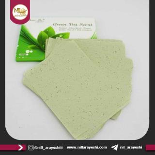 پد کنترل چربی صورت چای سبز دیر شی کد ۰۹۳۷