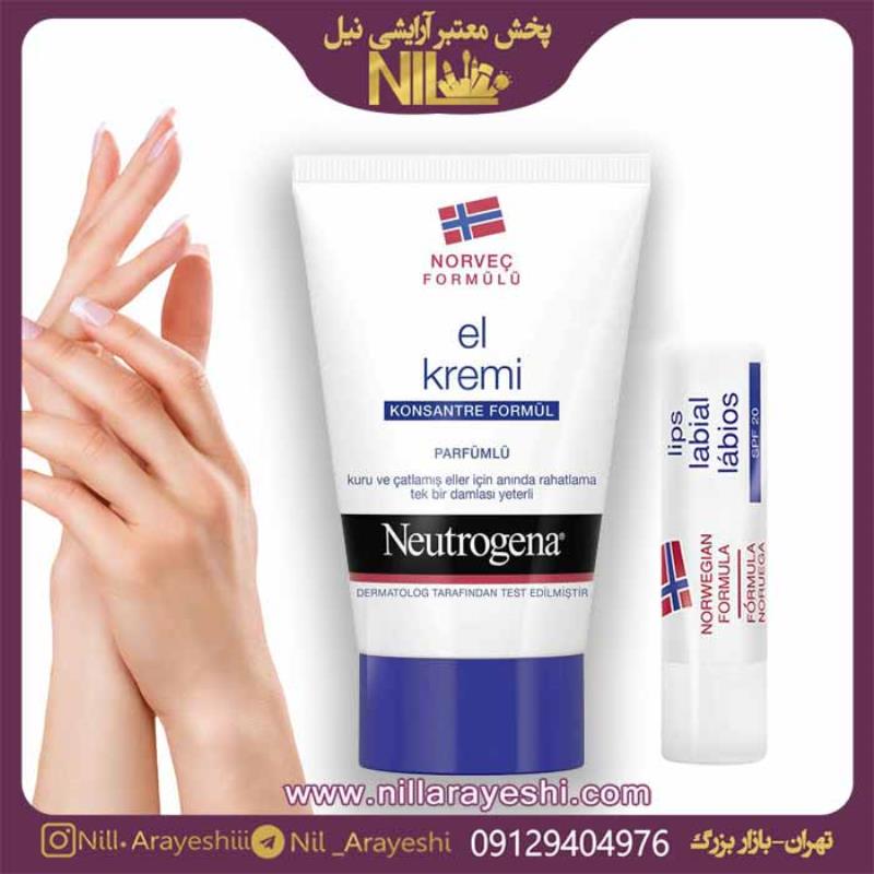 کرم دست و بالم لب نوتروژینا