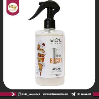 بستنی مو بیسکوییتی بیول مناسب مو های رنگ شده و آسیب دیده ۴۰۰ میل