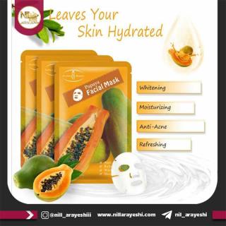 ماسک صورت ورقه ای پاپایا آیچون بیوتی | Papaya facial mask