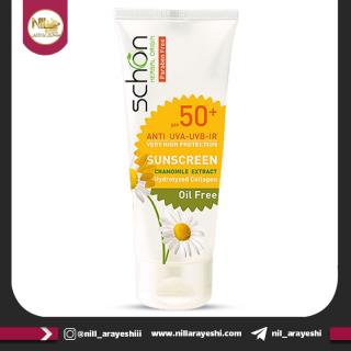 کرم ضد آفتاب بیرنگ فاقد چربی شون