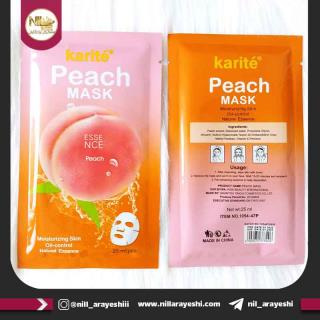 ماسک ورقه ای هلو کاریته کد ۱۰۵۴۴۷p