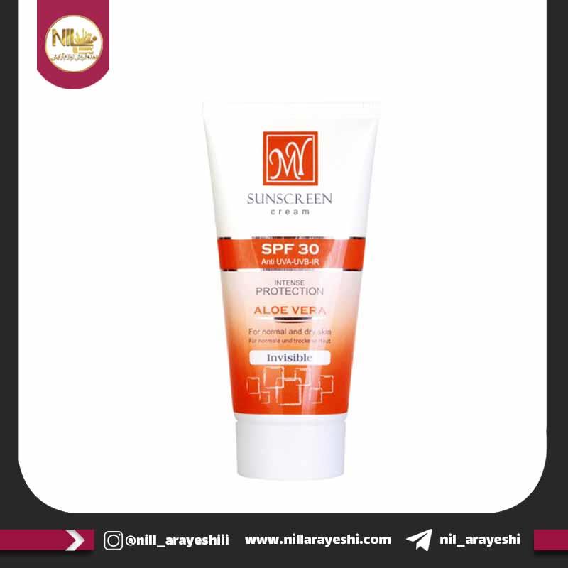 کرم ضدآفتاب بی رنگ spf30 مای