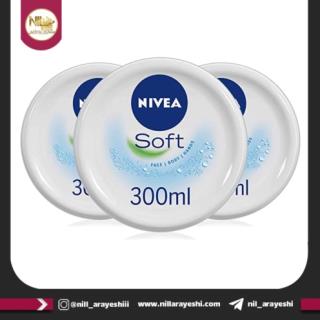 کرم کاسه ای دست و صورت نیوآ سافت حجم ۳۰۰ میل