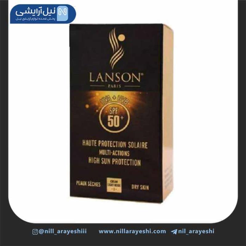 کرم ضد آفتاب لانسون حاوی spf 50