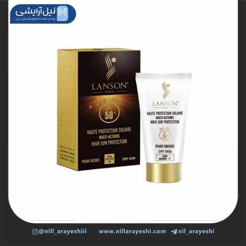 کرم ضد آفتاب لانسون حاوی spf 50