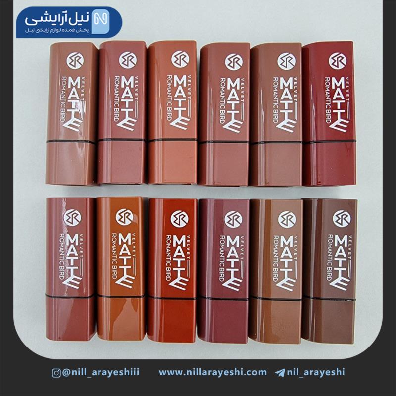 رژ لب جامد رومانتیک برد کد r4654