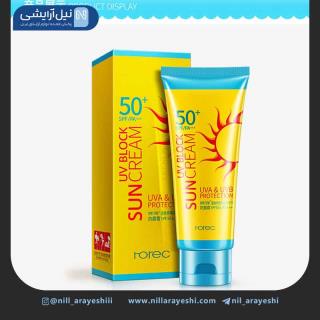 کرم ضد آفتاب بی رنگ رورک spf50 کد HC6376