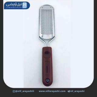 رنده کف پا هلالی دسته قهوه ای