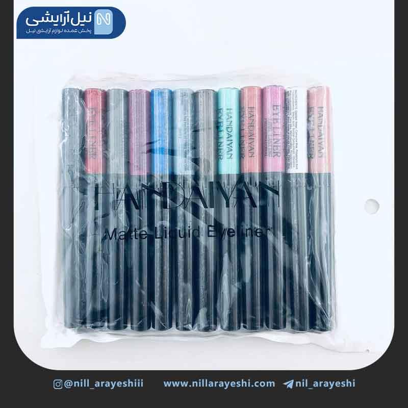 خط چشم مویی هندیان 12 عددی ( دوازده رنگ )