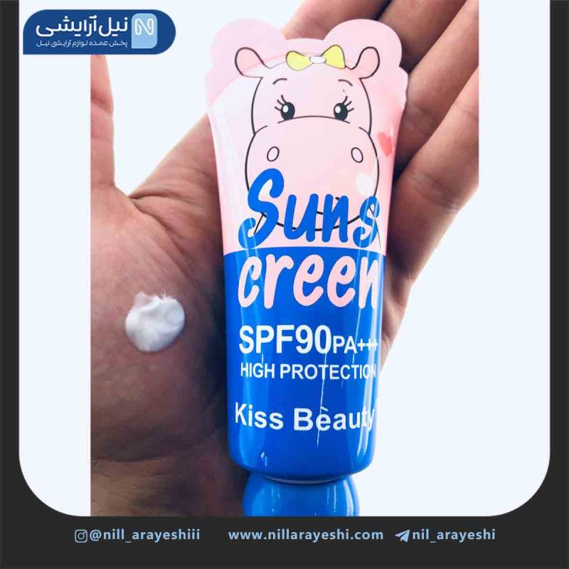 کرم ضد آفتاب کودک بی رنگ کیس بیوتی حاوی spf90 کد 68415