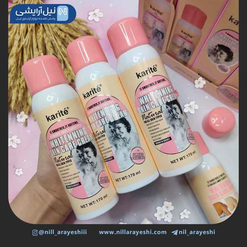 اسپری سفید کننده صورت و بدن کاریته کد 242647b