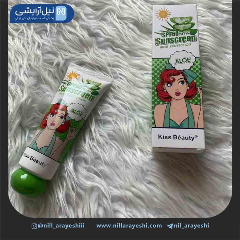 کرم ضد آفتاب بی رنگ کیس بیوتی حاوی spf60 حجم ۷۵ میل کد ۰۳B