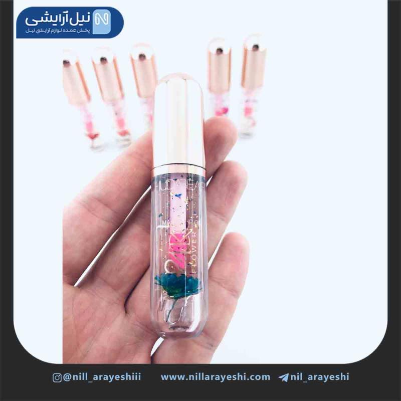 برق لب حرارتی شاین دار گل دار هدی بر کد Gh002