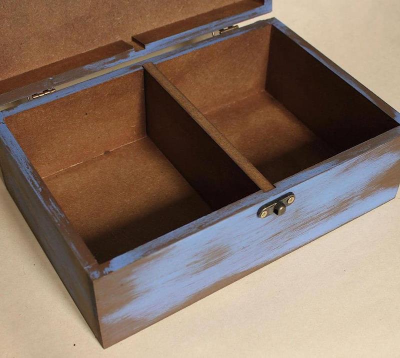 جعبه چوبی دکوپاژ