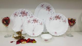 سرویس25 پارچه ارکوپال مقصود ایروپال مدل رکسانا بنفش