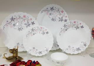 سرویس25 پارچه ارکوپال مقصود ایروپال مدل یگانه بنفش