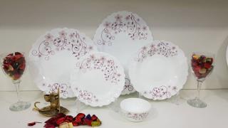 سرویس25 پارچه ارکوپال مقصود ایروپال مدل روشان بنفش