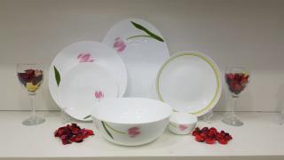 سرویس 26 پارچه ارکوپال مقصود مدل اویسا صورتی