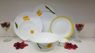 سرویس 26 پارچه ارکوپال مقصود مدل اویسا زرد