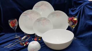 سرویس 26 پارچه ارکوپال مقصود مدل شادو صورتی