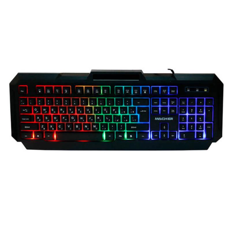 کیبورد گیمینگ Macher MR-360 RGB