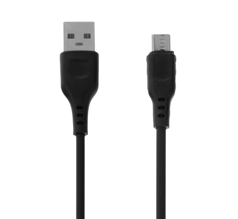 کابل تبدیل USB به microUSB دن‌من مدل D01V طول ۱ متر