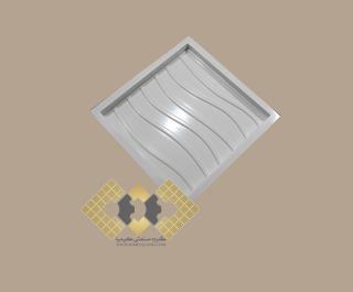 قالب سنگ مصنوعی موج