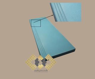 قالب سنگ مصنوعی پله چرمی