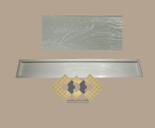 قالب سنگ مصنوعی زیر پله طرح چوب