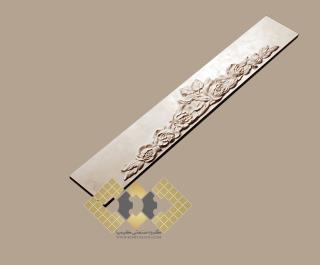 قالب سنگ مصنوعی زیر پله گلدار