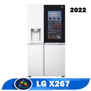یخچال فریزر ال جی X267 ساید بای ساید اینستاویو 30 فوت