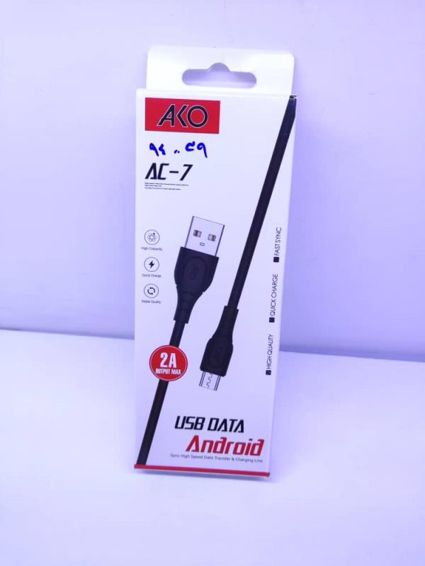 کابل اندروید میکرو usb برندAKO