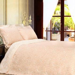 ست روتختی رانفورس کاتن باکس Platinium مدل Bambina رنگ Pudra