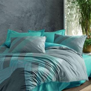 ست کاور رانفورس کاتن باکس Mode Line مدل River رنگ Turkuaz