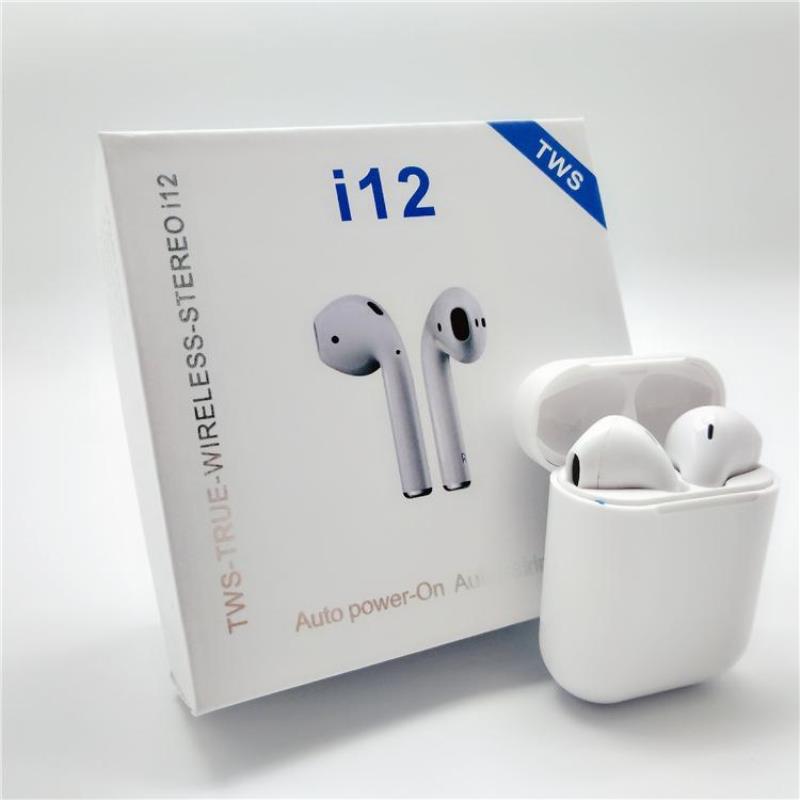 هدفون بی‌سیم مدل i12 plus - TWS