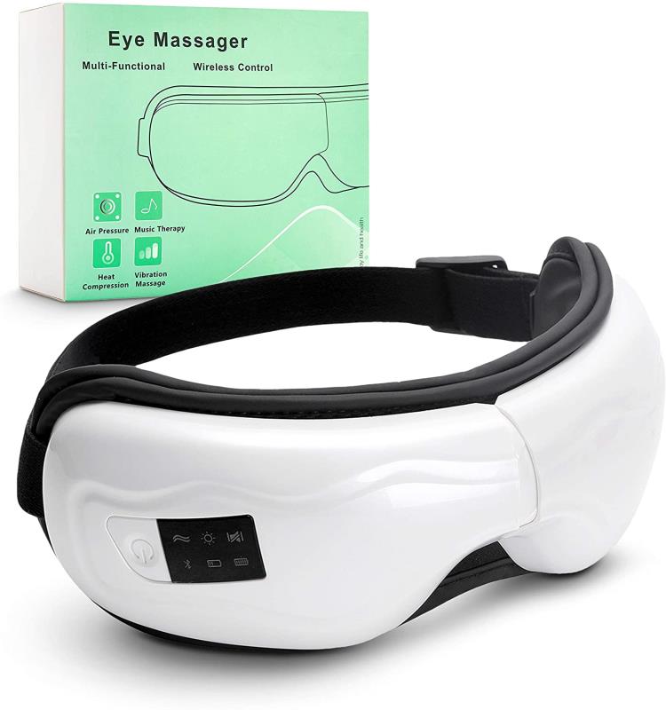 دستگاه عینک ماساژور چشم بلوتوث دار چند کاره Eye Massager