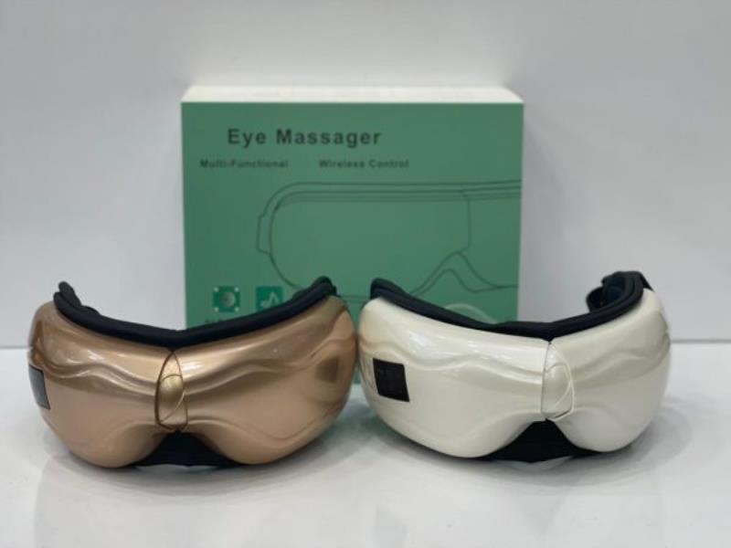 دستگاه عینک ماساژور چشم بلوتوث دار چند کاره Eye Massager