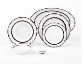 سرویس ۱۲ نفره ۱۰۲ پارچه پرشیا سرمه ای درجه ۱