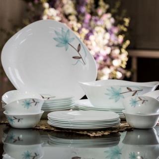 سرویس آرکوپال مربع ۲۶پارچه طرح تینا آبی