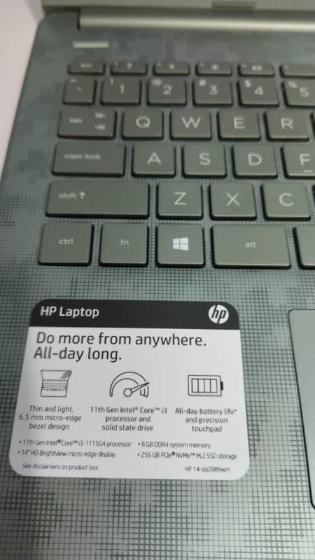 لپ تاپ HP 14-dq2089wm