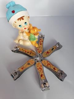 ناخنگیر استیل ضد زنگ  طلائی کوچک