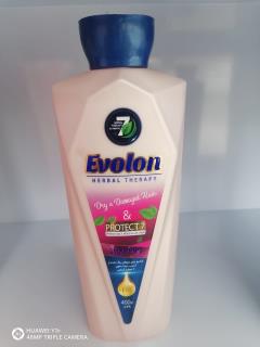 شامپو هفت گیاه EVOLON مخصوص موهای زبر و رنگ شده