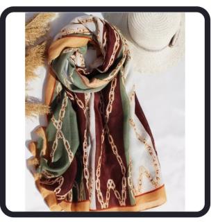 شال نخ پنبه وارداتی