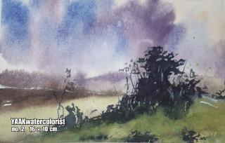 نقاشی آبرنگ کد CM2